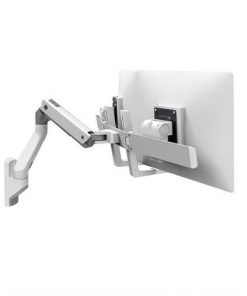 Ergotron HX Wall Dual Monitor Arm White