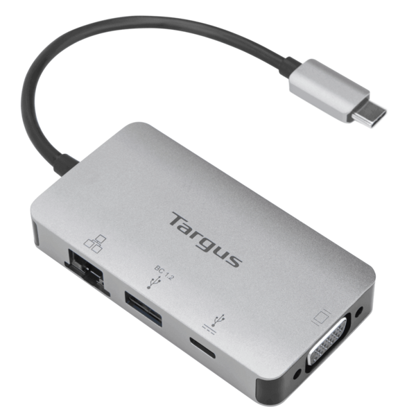 USB-C DP Alt Mode Single Video VGA Docking Station with 100W PD