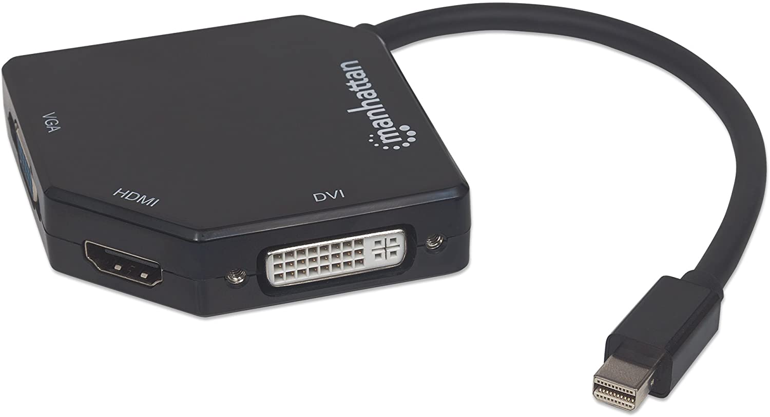 Manhattan 3-in-1 4K Mini DisplayPort Adapter 207720