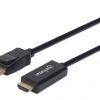 Manhattan DP to HDMI 6ft cable 152679
