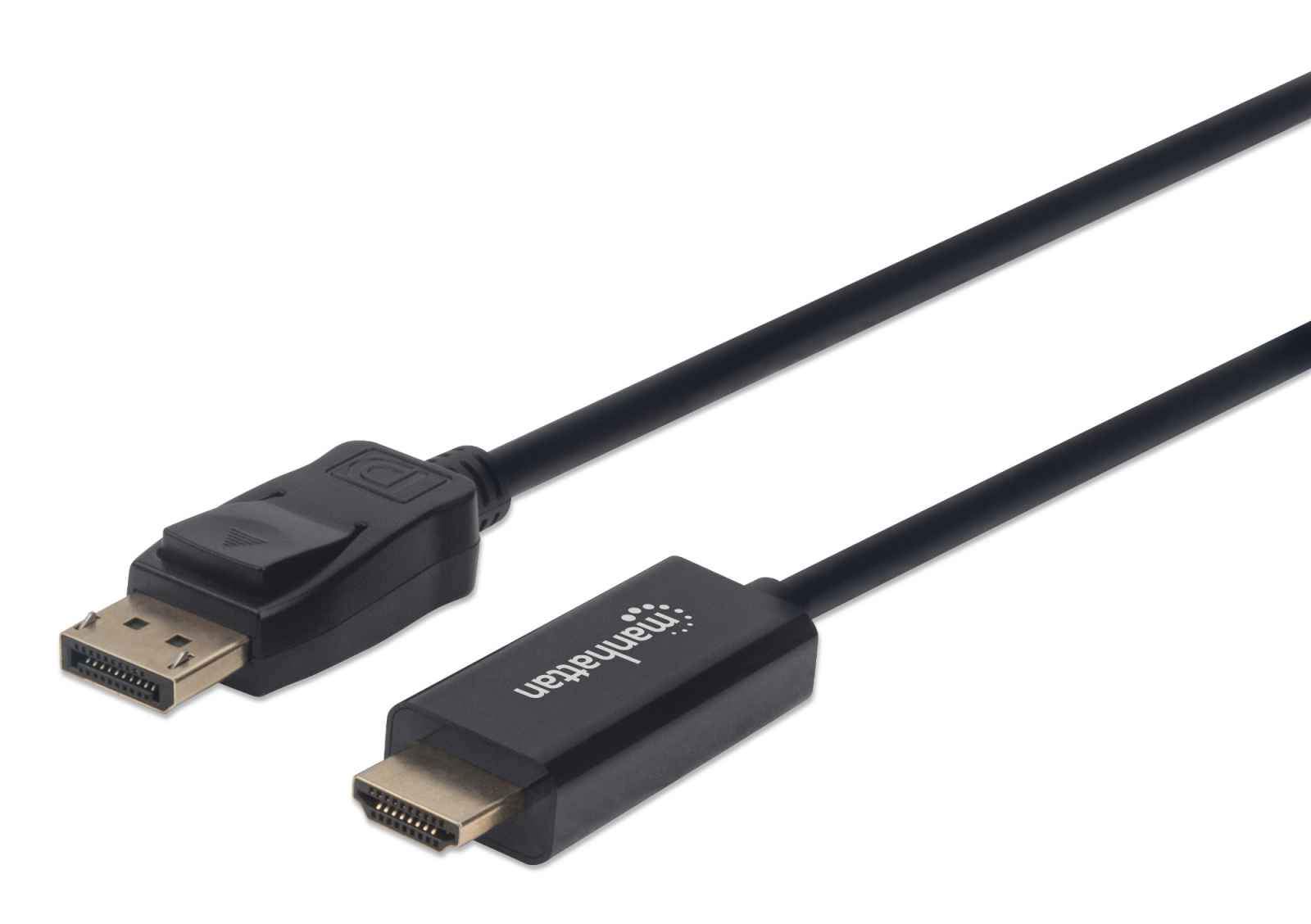 Manhattan DP to HDMI 10ft cable 153188