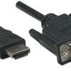 Manhattan HDMI Male to DVI-D 10ft cable 372510