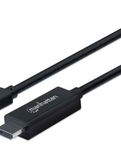 Manhattan 4K Mini DP to HDMI 10ft cable 153294