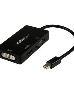 Startech 3-in-1 Mini DisplayPort to VGA DVI or HDMI Converter MDP2VGDVHD