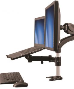 Startech Desk-Mount Monitor Arm with Laptop Stand