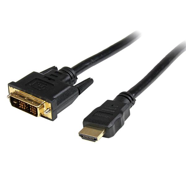 Startech HDMI to DVI-D M-M 3ft cable HDDVIMM3Startech HDMI to DVI-D M-M 3ft cable HDDVIMM3