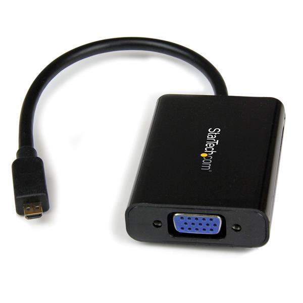 Startech Micro HDMI to VGA with audio MCHD2VGAA2
