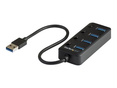Startech USB-C to 4 USB-3 Type-A Hub HB30C4AIB