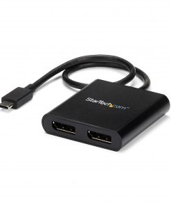Startech USB-C to 2 DisplayPort Video Splitter MSTCDP122DP