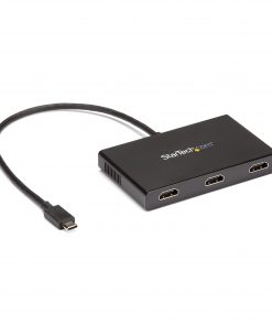 Startech USB-C to 3 HDMI Video Splitter MSTCDP123HD