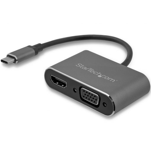 Startech USB-C to VGA & HDMI Adapter CDP2HDVGA